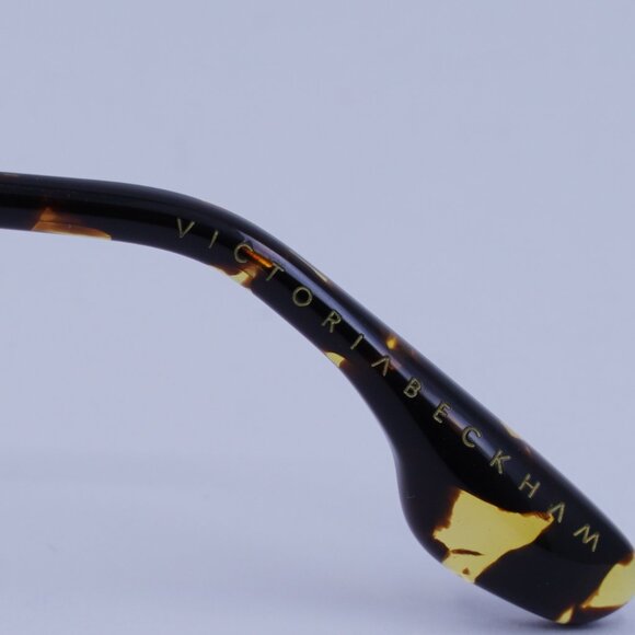 Victoria Beckham VB132S 701 Sunglasses Gold Aviator Frame, Smoke Lenses - Picture 7 of 10